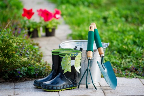 Local soft landscaping work for a residential property in Acton
