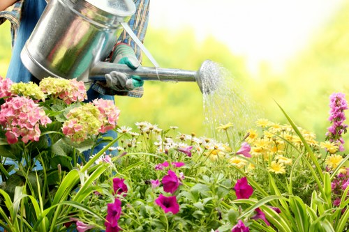 Preparation and installation work for hard landscaping in Acton